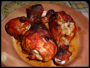 Muslitos de pollo tandoori